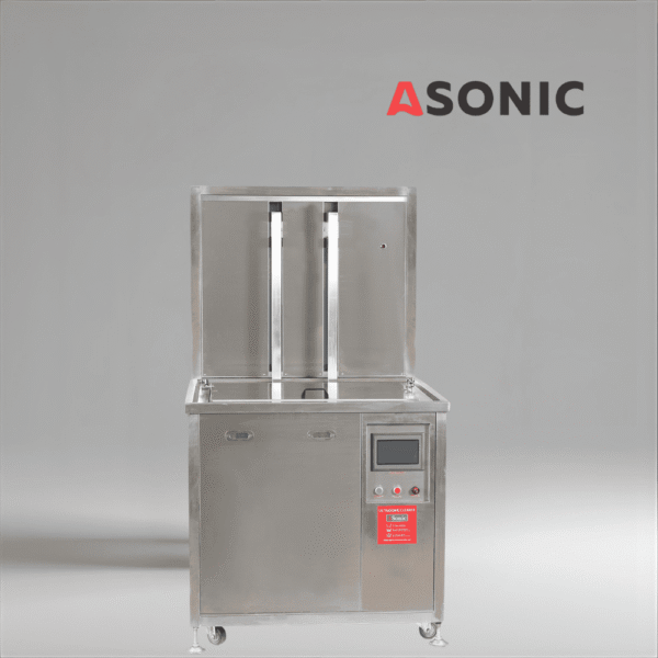 ASONIC IND-2000 Pneumatiskt ultraljudsrengöringssystem för användning inom bil-, flyg- och industriproduktion.
