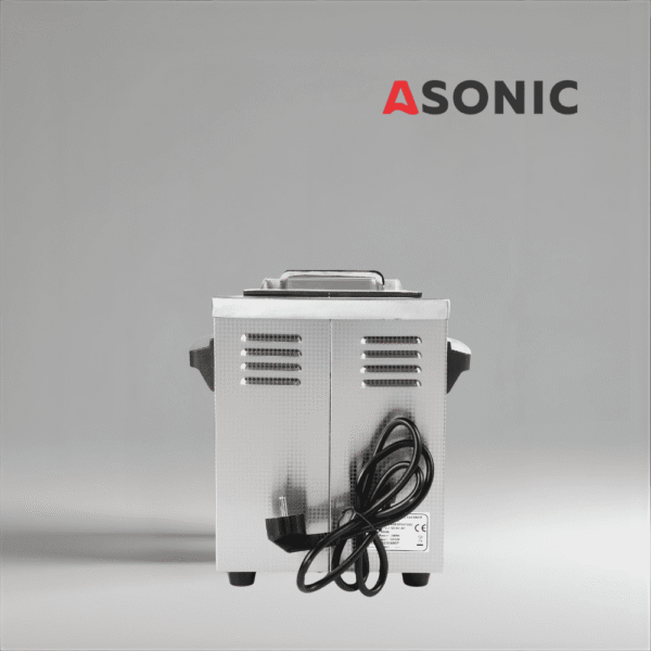 ASONIC IND-30 ultraljudsrengörare, industriell enhet på instegsnivå för små delar, verktyg och laboratorieinstrument.