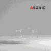 ASONIC laboratoriebägarhållare 0,8 l, liten tillbehörsdel i rostfritt stål för precisionsrengöring med ultraljud.