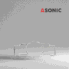 ASONIC laboratoriebägarhållare 2–3 l, kompakt tillbehör till ultraljudsrengörare för säker och effektiv användning i laboratorier.