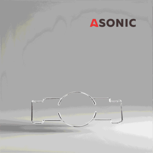 ASONIC laboratoriebägarhållare 2–3 l, kompakt tillbehör till ultraljudsrengörare för säker och effektiv användning i laboratorier.