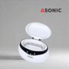 ASONIC HOME-650 ultraljudsbad, enhet i rostfritt stål för pålitlig rengöring av tillbehör och verktyg i hemmet.