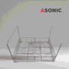 ASONIC IND-1000 ultraljudsrengöringskorg – kraftig rostfri stål