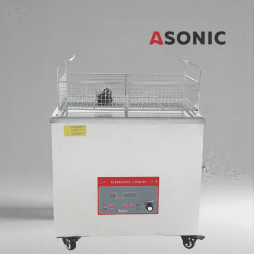 ASONIC IND-400 ultraljudssystem som ger jämna resultat för industriella komponenter och laboratorieinstrument.