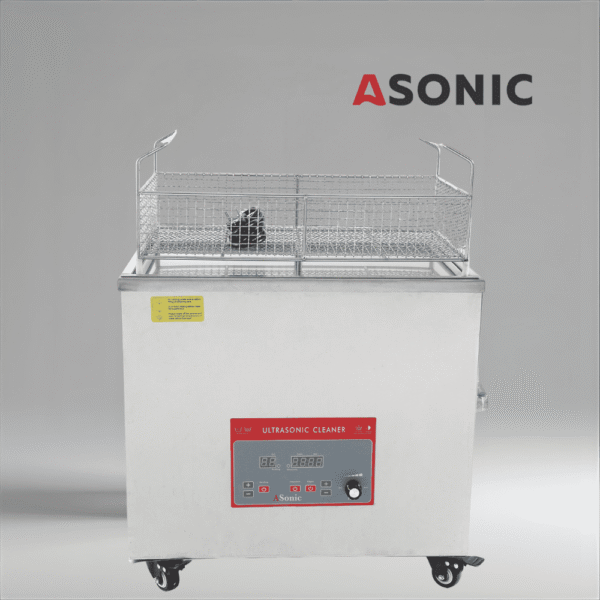 ASONIC IND-400 ultraljudssystem som ger jämna resultat för industriella komponenter och laboratorieinstrument.