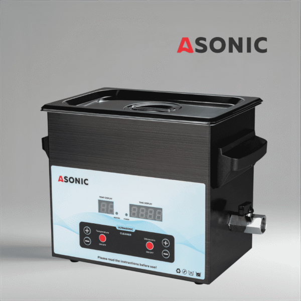 ASONIC MED-30-3 ASONIC MED-30 ultraljudsrengörare med värmesystem för effektiv rengöring