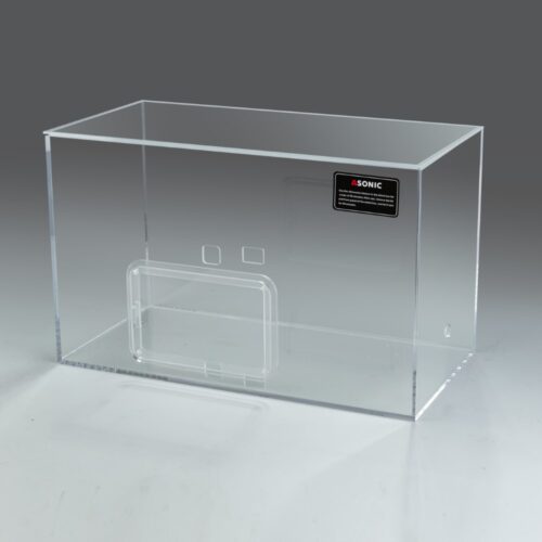 ASONIC ljuddämpande låda för 3L ultraljudsrengörare säljs separat eller tillsammans med rengöringsenheten.