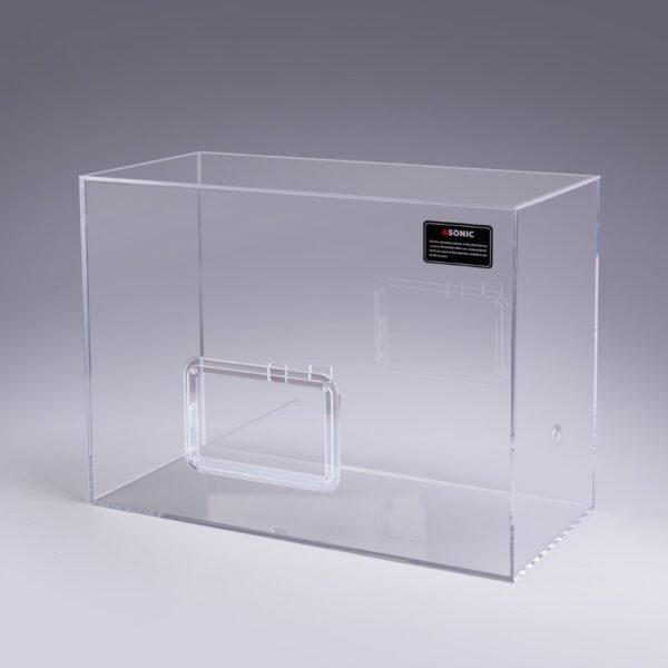 ASONIC ljuddämpad låda för 7L ultraljudsrengörare kan köpas separat eller tillsammans med produkten.