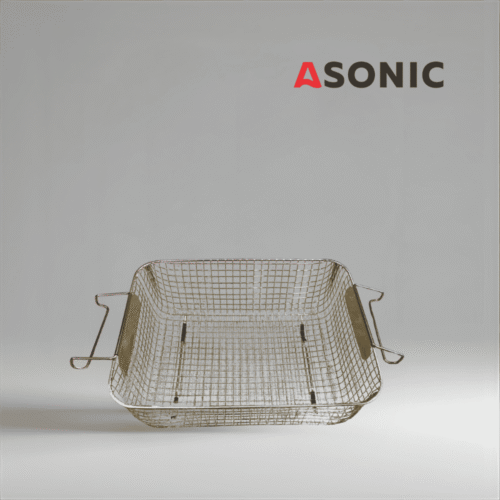 ASONIC IND-100 Ultraljudsrengöringskorg – Tillbehör i rostfritt stål