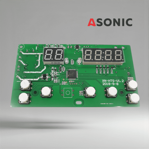 ASONIC PROmodel display PCB med avgasningsfunktion, avancerad ersättningskontrollkort för ultraljudsrengöringsmaskiner
