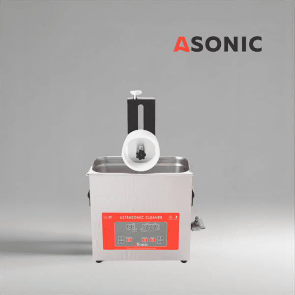 ASONIC Vinyl Cleaner-05-lösning garanterar djup rengöring av spåren och skydd för upp till 5 vinylskivor.