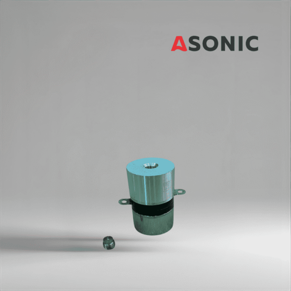 ASONIC Ultraljudstransduktor 40–80–120 kHz – Komponent för rengöring med flera frekvenser
