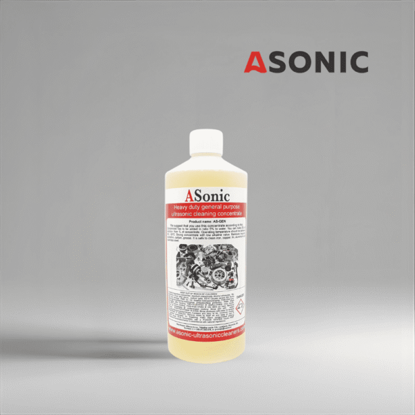 ASonic AS-GEN-1 ASONIC AS-GEN-1 universalrengöringsmedel för ultraljudsrengöring, 1 l universalrengöringsmedel för laboratorier, verkstäder och daglig användning.